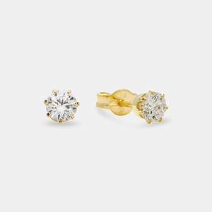 AMOR, Amor G Ohrschmuck Stecker Damen Silber ONE SIZE, 