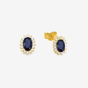 AMOR, Amor Ohrstecker ONE Size, Amor - Ohrstecker, One Size, Gelbgold