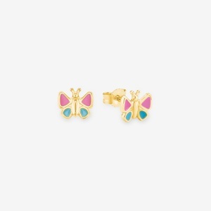 AMOR, Amor Ohrstecker ONE Size, Amor - Ohrstecker, One Size, Gelbgold