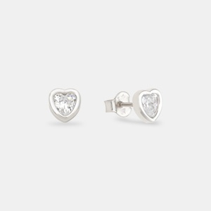 AMOR, Amor G Ohrschmuck Stecker Damen Silber ONE SIZE, Amor - G Ohrschmuck Stecker, One Size, Silber