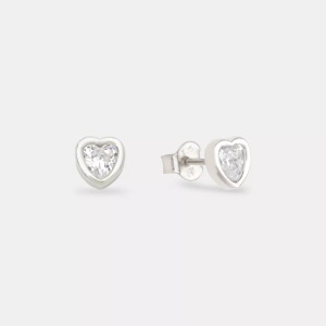 AMOR, Amor G Ohrschmuck Stecker Damen Silber ONE SIZE, Amor - G Ohrschmuck Stecker, One Size, Silber