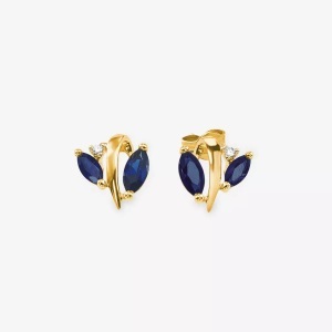 AMOR, Amor Ohrstecker ONE Size, Amor - Ohrstecker, One Size, Gelbgold