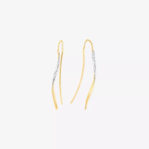 AMOR, Amor Ohrhänger ONE Size, Amor - Ohrhänger, One Size, Gelbgold