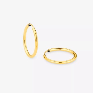 AMOR, Amor Creolen ONE Size, Amor - Creolen, One Size, Gelbgold