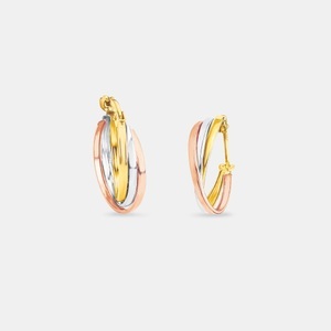 AMOR, Amor G Ohrschmuck Creolen Damen Silber ONE SIZE, Amor - G Ohrschmuck Creolen, One Size, Silber