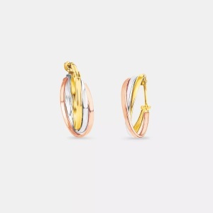 AMOR, Amor G Ohrschmuck Creolen Damen Silber ONE SIZE, Amor - G Ohrschmuck Creolen, One Size, Silber