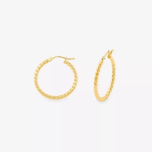 AMOR, Amor Creolen ONE Size, Amor - Creolen, One Size, Gelbgold