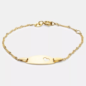 AMOR, Amor G Armschmuck Damen Silber 16cm, Amor - G Armschmuck, 16cm, Silber