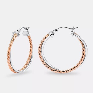 AMOR, Amor S Ohrschmuck Creolen Damen Silber ONE SIZE, Amor - S Ohrschmuck Creolen, One Size, Silber