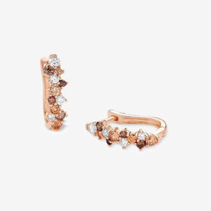 AMOR, Amor Creolen ONE Size, Amor - Creolen, One Size, Roségold