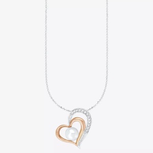 AMOR, Amor Halskette mit Anhänger 45cm, Amor - Halskette mit Anhänger, 45cm, Roségold