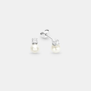 AMOR, Amor S Ohrschmuck Stecker Damen Silber ONE SIZE, Amor - S Ohrschmuck Stecker, One Size, Silber