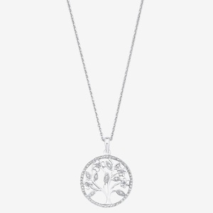 AMOR, Amor Halskette mit Anhänger 45cm, Amor - Halskette mit Anhänger, 45cm, Silber