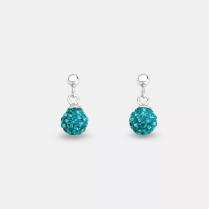 AMOR, Amor S Ohrschmuck Hänger 14mm, Amor - S Ohrschmuck Hänger, 14mm, Silber