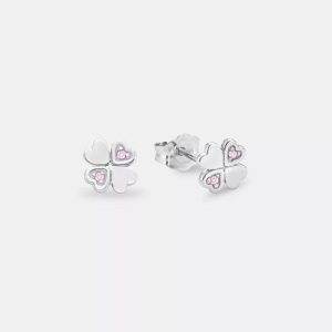 AMOR, S Ohrschmuck Stecker Damen Silber 6mm, Amor - S Ohrschmuck Stecker, 6mm, Silber
