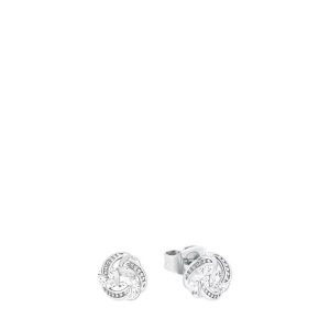 AMOR, S Ohrschmuck Stecker Damen Silber 15mm, Amor - S Ohrschmuck Stecker, 15mm, Silber