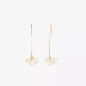 AMOR, Amor Ohrhänger ONE Size, Amor - Ohrhänger, One Size, Gelbgold