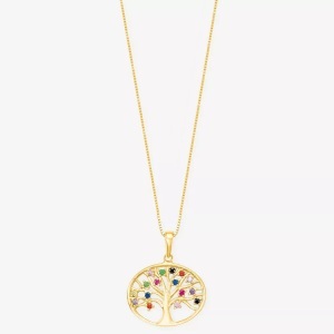 AMOR, Amor Halskette mit Anhänger 45cm, Amor - Halskette mit Anhänger, 45cm, Gelbgold