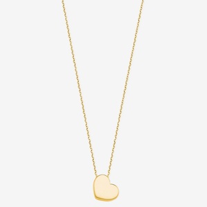 AMOR, Amor Halskette mit Anhänger 42cm, Amor - Halskette mit Anhänger, 42cm, Gelbgold