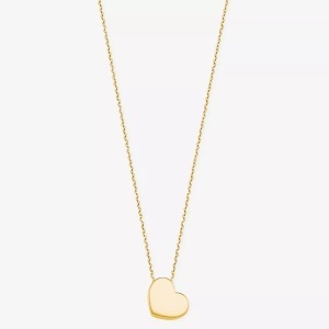 AMOR, Amor Halskette mit Anhänger 42cm, Amor - Halskette mit Anhänger, 42cm, Gelbgold