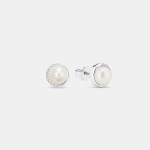 S. Oliver, s. Oliver Ohrstecker 8mm, s. Oliver - Ohrstecker, 8mm, Silber