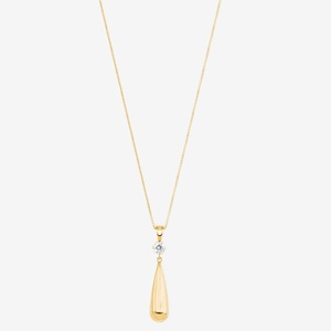 AMOR, Amor Halskette mit Anhänger 45cm, Amor - Halskette mit Anhänger, 45cm, Gelbgold