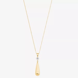 AMOR, Amor Halskette mit Anhänger 45cm, Amor - Halskette mit Anhänger, 45cm, Gelbgold
