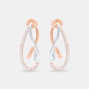 AMOR, Amor S Ohrschmuck Creolen Damen Silber 23mm, Amor - S Ohrschmuck Creolen, 23mm, Silber