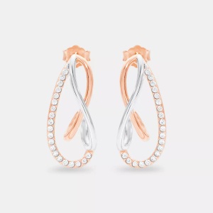 AMOR, Amor S Ohrschmuck Creolen Damen Silber 23mm, Amor - S Ohrschmuck Creolen, 23mm, Silber