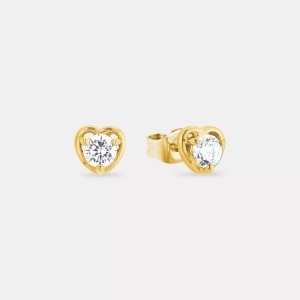 AMOR, S Ohrschmuck Stecker Damen Silber 6mm, Amor - S Ohrschmuck Stecker, 6mm, Silber