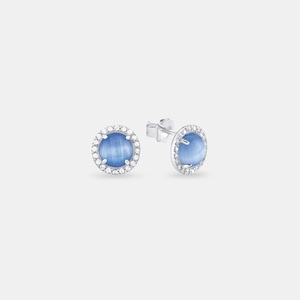 AMOR, S Ohrschmuck Stecker Damen Silber 10mm, Amor - S Ohrschmuck Stecker, 10mm, Silber