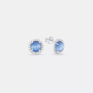 AMOR, S Ohrschmuck Stecker Damen Silber 10mm, Amor - S Ohrschmuck Stecker, 10mm, Silber