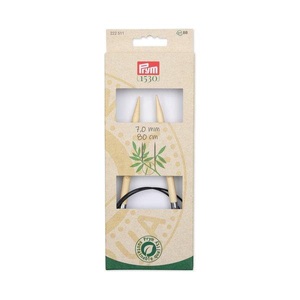 Prym, Rundstricknadeln Bambus, Prym - Rundstricknadeln, 7mm
