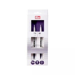 Prym, Rundstricknadeln Rundstricknadeln, Prym Rundstricknadel ergonomics 7.00 mm, 80 cm