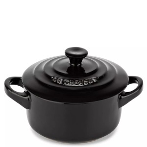 Le Creuset, Le Creuset Mini-Bräter 10Cm/0.2L, Le Creuset - Mini-Bräter, 10CM/0.2L, Black