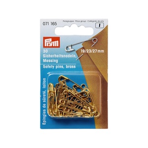 Prym, Prym Sicherheitsnadeln Messing, gold