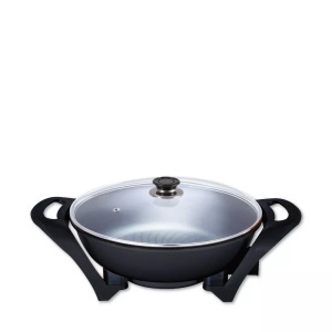 Ohmex, Ohmex Wok-5050 - Elektrische Wokpfanne (Schwarz/Transparent), OHMEX, HOME & LIVING, Elektrischer Wok, Produkte & Wohnen, Household & Kitchen, Küchenkleingeräte, Tischgrill