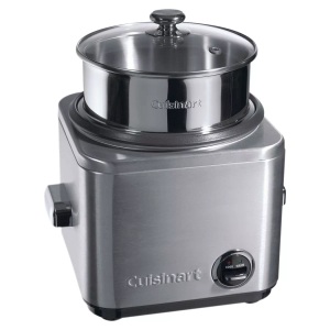CUISINART, Cuisinart Crc400E - Reis- und Getreidekocher (Edelstahl), Cuisinart CRC400E 6 Portionen Reiskocher