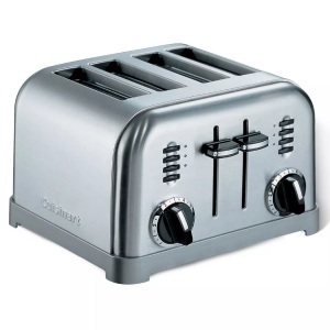 CUISINART, Cuisinart Cpt180E - Toaster (Silber), Cuisinart CPT180E vierfach Toaster