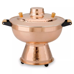 Ttm, TTM 16115 - Fondue & Fondue-Chinoise (Bronze), TTM Luxe Mongolentopf