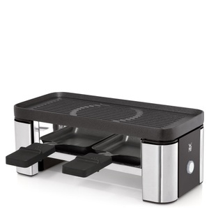 Wmf, WMF KÜCHENminis - Raclette für zwei (Silber/Schwarz), WMF KÜCHENminis Raclette für 2 Raclettegrill