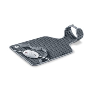 BEURER, Beurer HK 53 Cosy - Heizkissen (Schwarz), Beurer LED HK 53 Rücken-/Nackenheizkissen