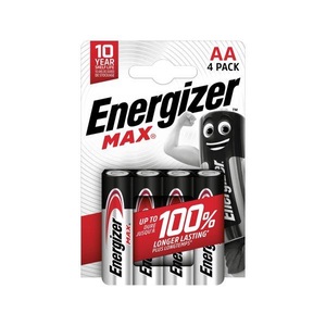Energizer, Energizer Max Aa/lr6 (4Stk.) Batterie, Energizer max Batterien AA