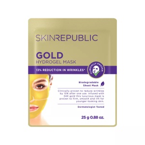 Skin Republic, skin republic Gold Hydrogel Face Mask (25 g), Skin Republic Gold Hydrogel Face Mask 25 g