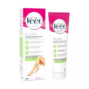 Veet, Veet Haarentfernungs Creme trockene Haut (100 ml), Veet Haarentfernungs-Creme für trockene Haut 100 ml