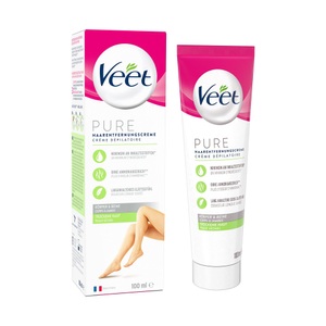 Veet, Veet Haarentfernungs Creme trockene Haut (100 ml), Veet Haarentfernungs-Creme für trockene Haut 100 ml
