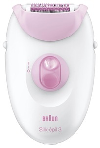 Braun, Braun Silk-épil 3 3270 - Epilierer (Weiss/Pink), Braun Silk-épil 3-3270 soft legs body Epilierer ? Weiss