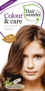 Hairwonder, Hairwonder Hairwonder Colour & Care Hazelnut 6.35 100ml, Henna Hairwonder Colour & Care 6.35 haselnuss