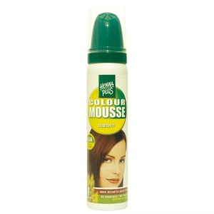 Hennaplus, Hennaplus Colour Mousse Auburn 4.56 75ml, HENNA PLUS Colour Mousse 4.56 Kastanie (75ml)