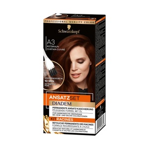 DIADEM, DIADEM Ansatz-Kaschierung DIADEM Ansatz-Kaschierung Ansatz-Kaschierung haarfarbe 22.0 ml, Schwarzkopf Ansatzset A3 rotbraun
